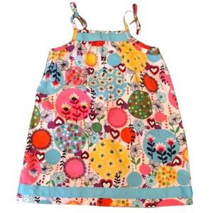 Hanna Andersson • Pillowcase Tie Dress - 3T/90